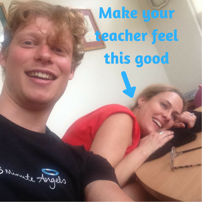 Make your teacher feel this good