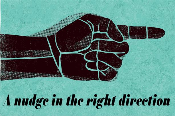 Nudge in teh right direction