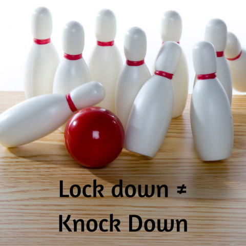 Locked Down not Knocked Down