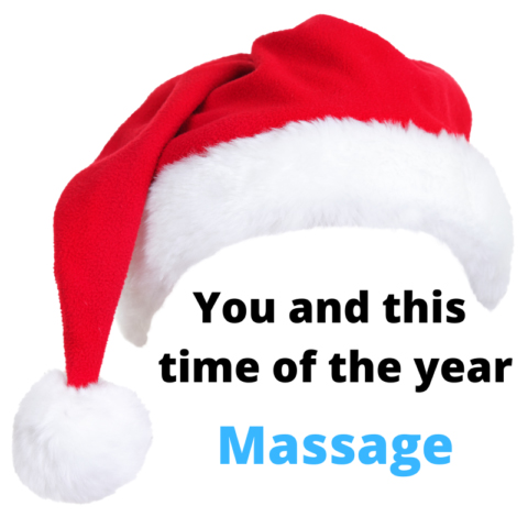 Young or old, this time of the year needs massage