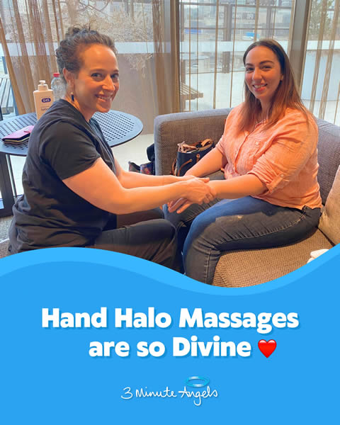 Hand Halo Massages are so Divine
